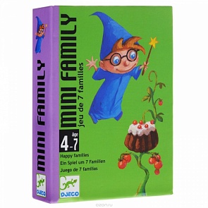 Детская настольная карточная игра Мини-семья (Djeco, 05101k)